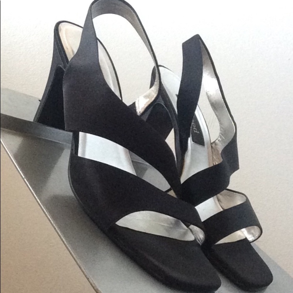 Indeed Satin Strappy Heels “Cosmos”